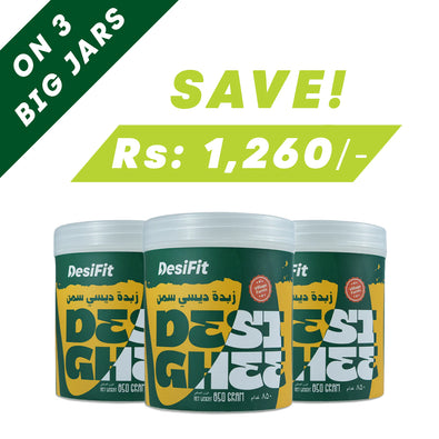 DesiFit Desi Ghee (3x850g)